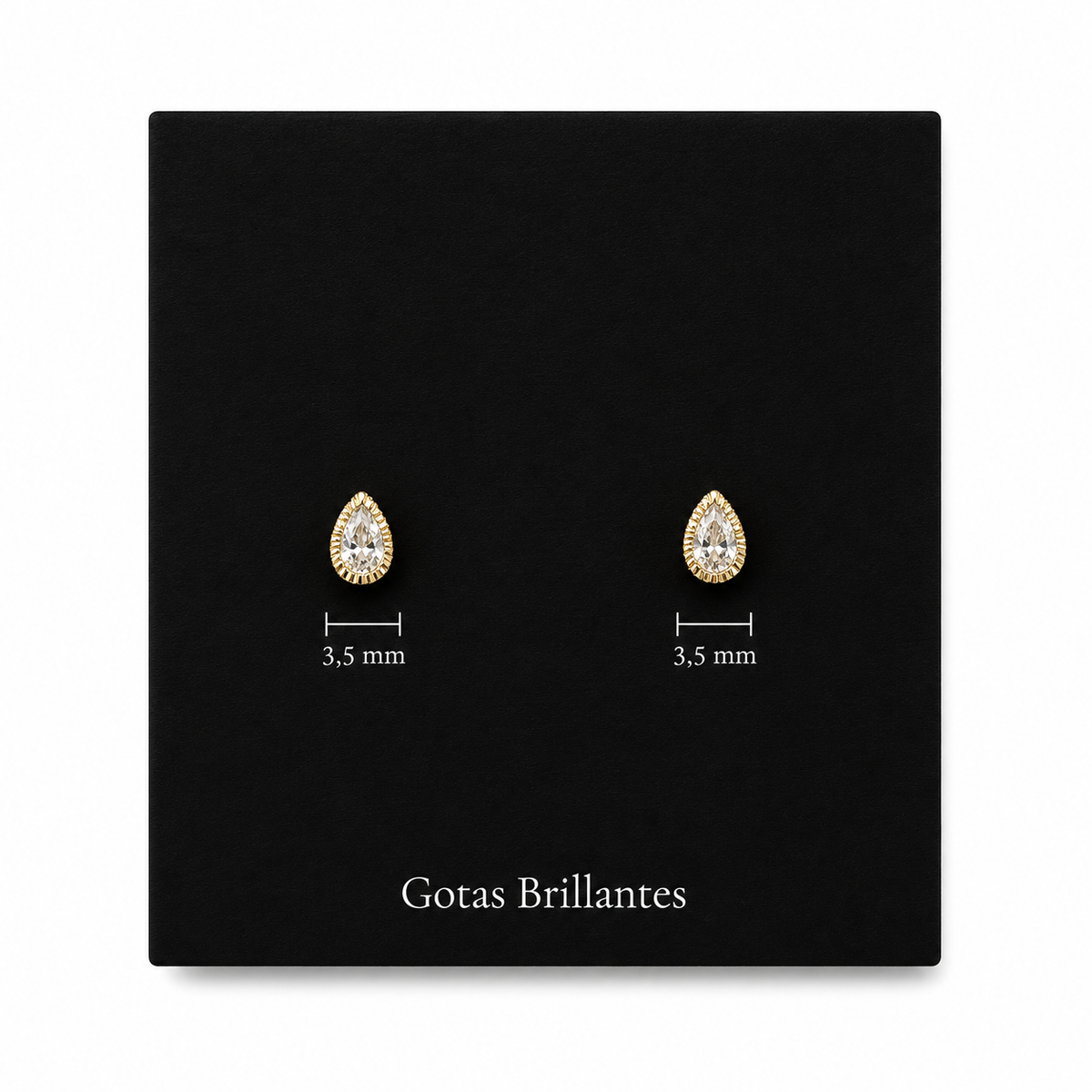 Gotas Brillantes 10k