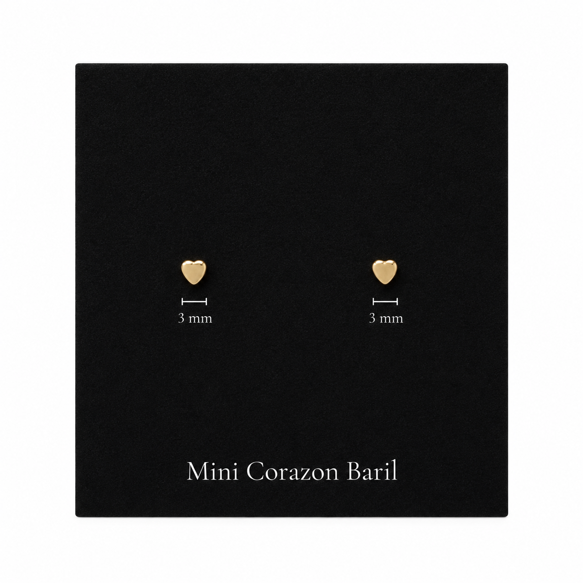 Mini Corazon Baril 10k