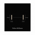 Palitos Brillantes 10k